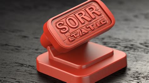 rendered rubber stamp  unavailable background sell