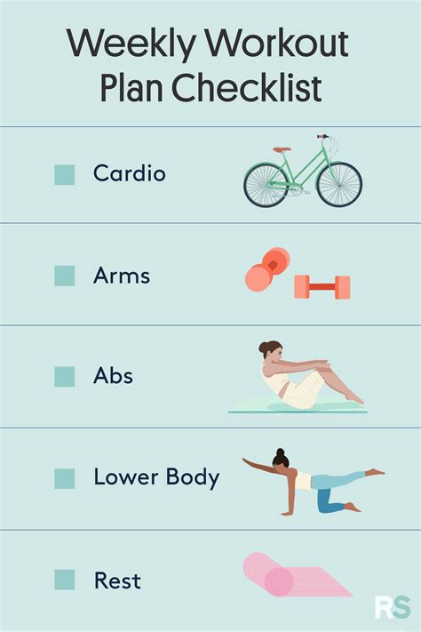 Weekly Schedule For Gym Workout - Infoupdate.org