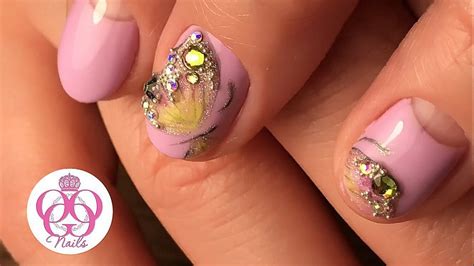 Сложный маникюр♥Проблемные ногти♥Чувствительная кутикула♥Дизайн ногтей ...