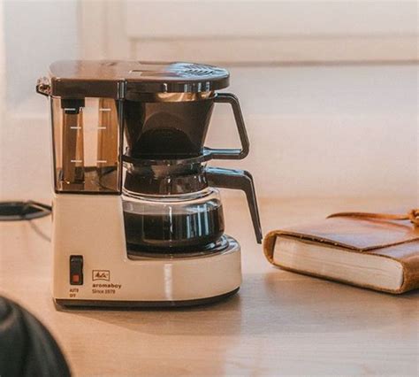 Melitta Кофеварка капельная Немецкая мини-капельная кофемашина белая ...
