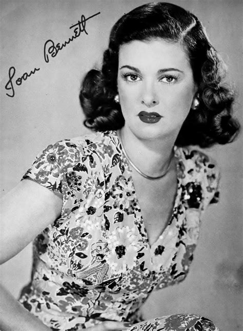 Joan Bennett | Joan bennett, 50s women, Glamour