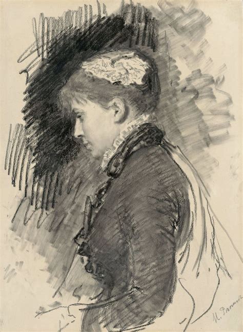 Илья Ефимович Репин (1844-1930) | Portrait drawing, Portrait art ...