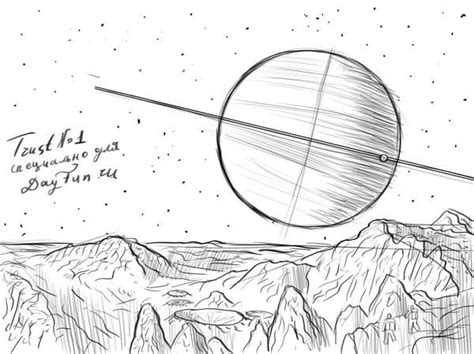 Как нарисовать космос карандашом поэтапно 5 | Space drawings, Drawings ...