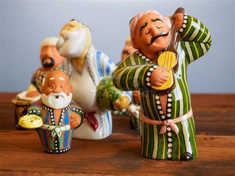 Узбекский национальный сувенир в Бухаре, Узбекистане Стоковое Фото ...