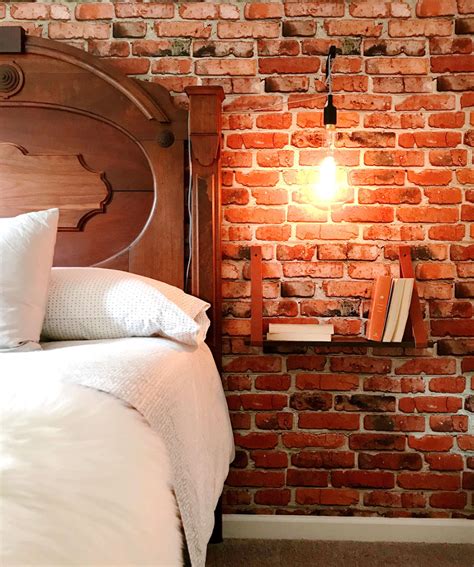 Camden Factory Bricks Wallpaper, Realistic Red Brick • Milton & King ...