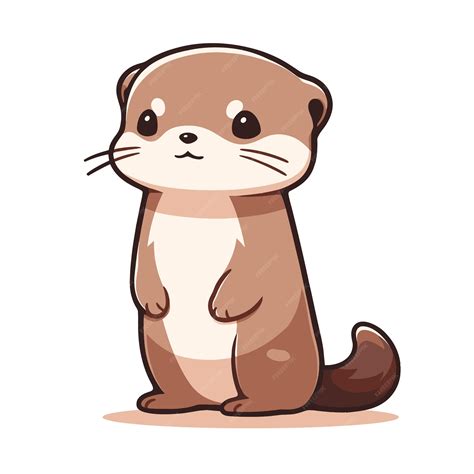 Draw Cute Otter at Margaret Burgin blog
