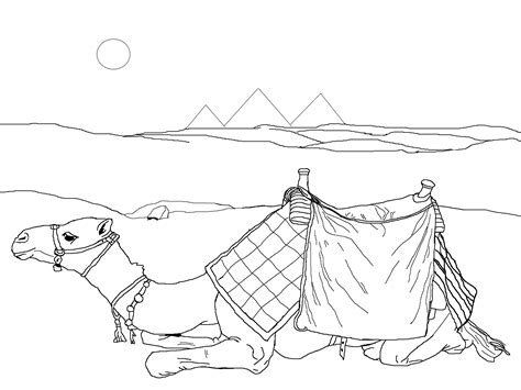 desert coloring pages 9