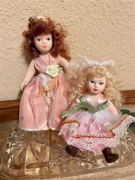 Porcelain Miniature Dolls Miniature Dolls Porcelain Dolls - Etsy ...