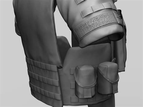 3D bulletproof 6b43 ratnik russian army - TurboSquid 1238055