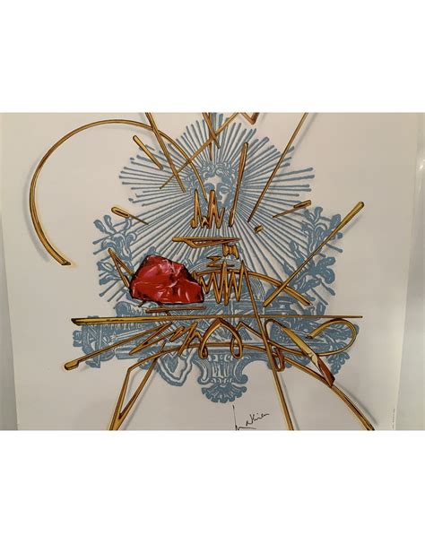 Georges Mathieu Mathieu's 1967 Air France Paris original poster 1967