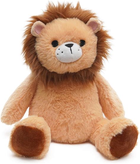 Amazon.com: Avocatt Heatable Stuffed Lion Plush - 10 Inches Unscented