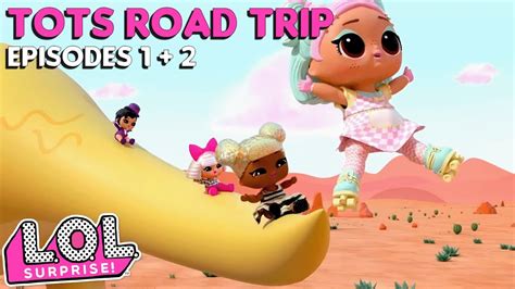 The First Stops on Route 707! 🦖🥤| LOL Tots Road Trip Episodes 1-2 | L.O ...