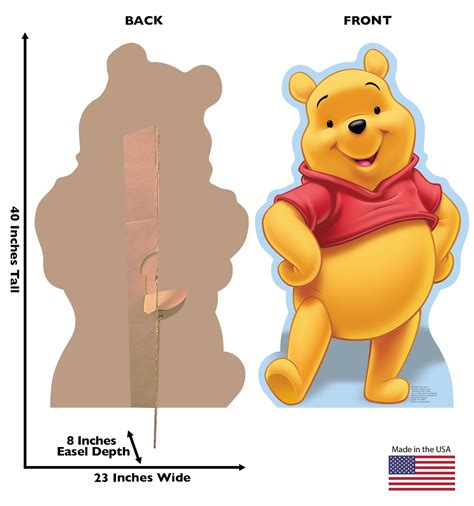 Life-size Winnie the Pooh Cardboard Standup | Cardboard Cutout