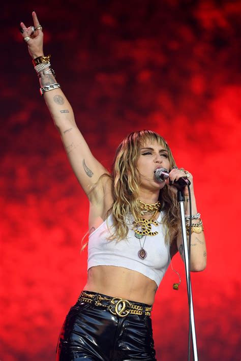 Miley Cyrus – Performing on the Pyramid Stage at Glastonbury Festival-13