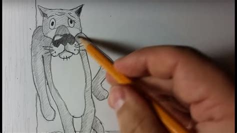Рисунки карандашом.Как нарисовать волка из мультфильма жил-был пёс ...