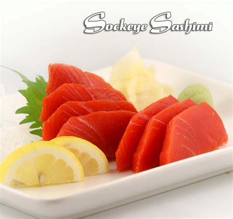 Sockeye Salmon Sashimi – Kami Japanese Restaurant