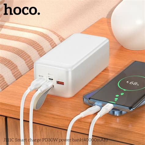 Hoco J111C 40000mAh Smart Charge - Black - M&L Computers Technology