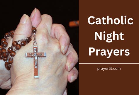 35 Powerful Catholic Night Prayers (2026) - PrayerLit