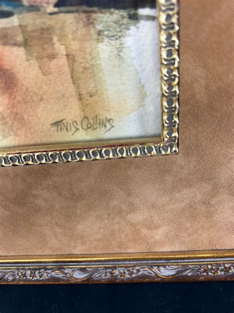 Seated Nude at the Beach – Finis F. Collins, American, 20th Century