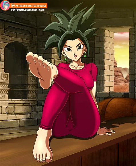 Commission - Kefla wants her feet worshipped by FoxyBulma on DeviantArt