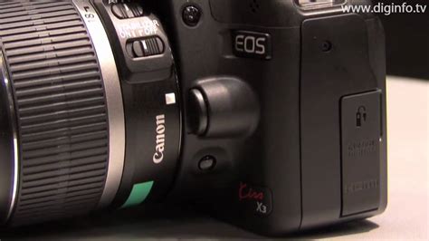 Canon "EOS Kiss X3" : DigInfo [HD] - YouTube