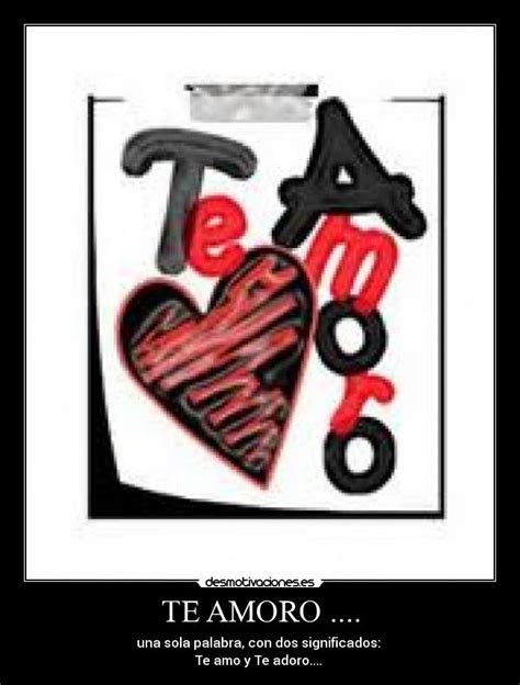 Imágenes y Carteles de AMORO | Desmotivaciones