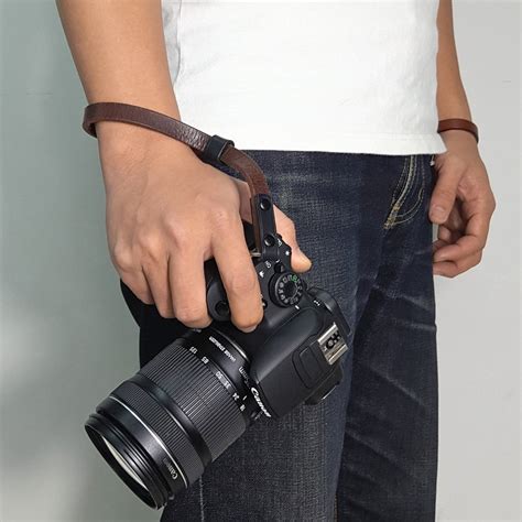 leather slr camera wrist strapleather compact camera wrist strap