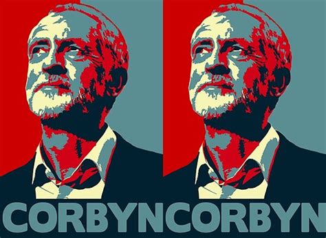 "Jeremy Corbyn Portrait" Poster by MazzaLuzza | Redbubble