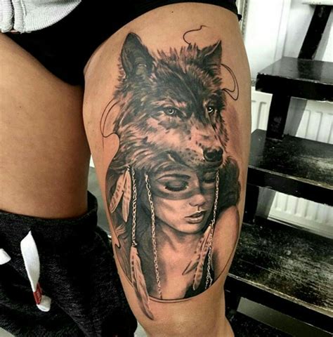 Pin on Ink | Wolf tattoos, Wolf girl tattoos, Tattoos