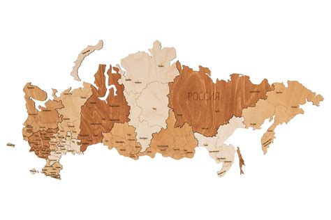 Деревянная карта России на стену - 62 фото