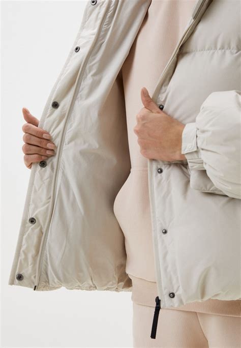 Пуховик adidas W A LINE DOWN J, цвет: бежевый, RTLADD435801 — купить в ...