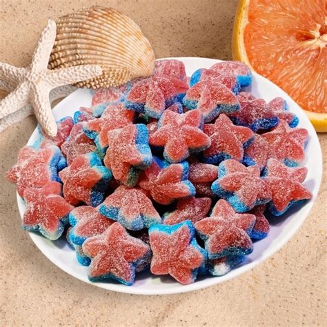Вкусненький, свеженький, очень мягкий мармелад "Морские звёзды" в ...