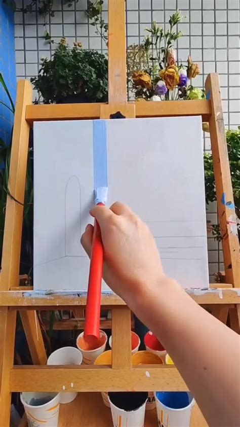 Simple and easy art | Canvas art painting abstract, Hand painting art ...