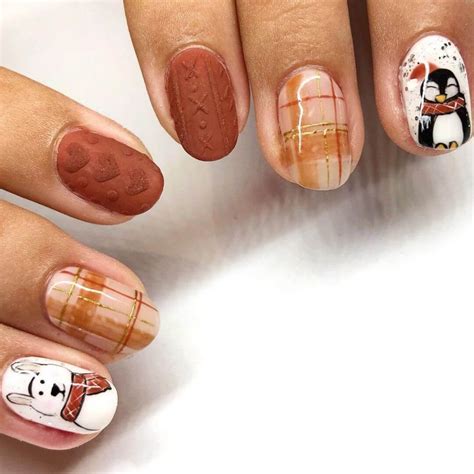 Penguin Nail Art Designs for This Winter - K4 Fashion