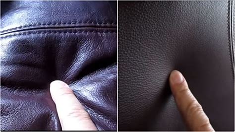 nyaris sulit dibedakan    mengetes produk kulit asli  kulit