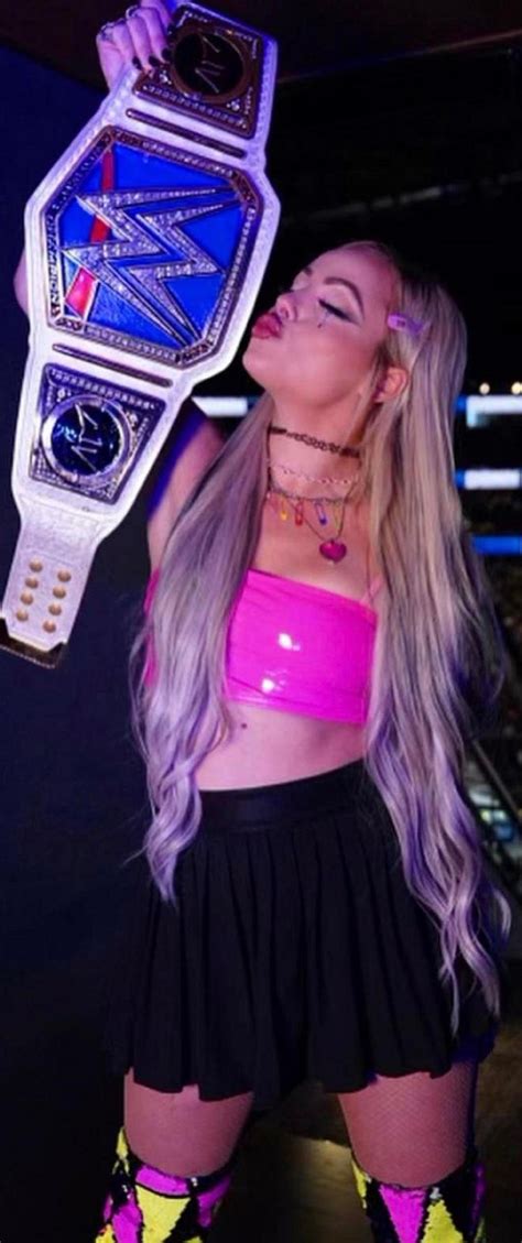 Liv Morgan Wearing a Sexy Black Mini Skirt by dragonmatt600 on DeviantArt