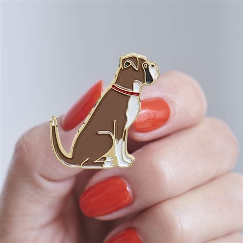 BOXER CHRISTMAS DOG PIN £8.95 - Dog Pins Sweet William: Home of the ...