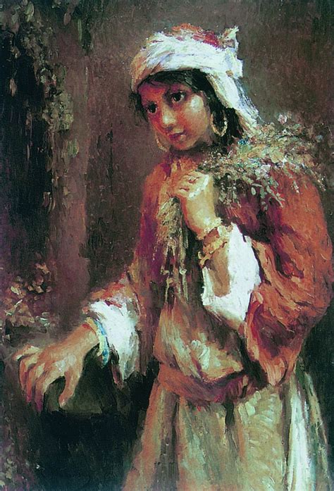 Gypsy Painting | Konstantin Yegorovich Makovsky Oil Paintings