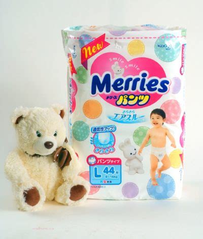 Large MERRIES pants 9-14kg with Sale Price – buy on bestbabynappies.co.uk