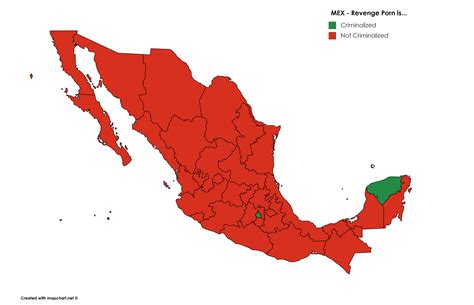 (OC) Legality of Revenge Porn around the World. [Improved Version