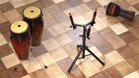 Hang Instrument Stand 3D Model $29 - .3ds .blend .c4d .fbx .max .ma ...