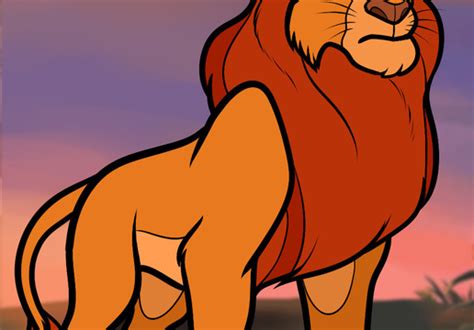 Dragoart Lion