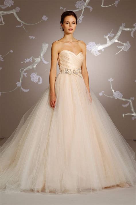 A favorite Lazaro wedding dress that's available at Kleinfeld! | Ball