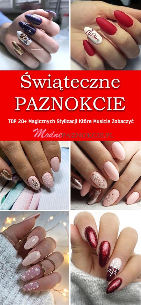 Świąteczne Paznokcie - TOP 20+ Magicznych Stylizacji Które Musicie ...