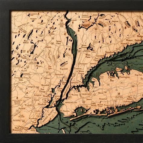 Long Island Sound | 3D Nautical Topographic Map