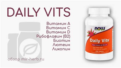 Daily Vits – инструкция, описание, состав