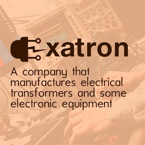 logo Exatron on Behance