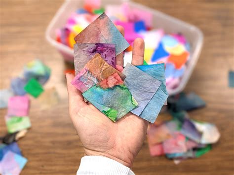 fantastic ways   tissue paper   art room  art  education
