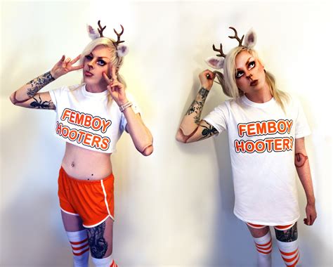 Femboy Hooters Cosplay & T-Shirts (Sizes S-XXL) – OccultTrash