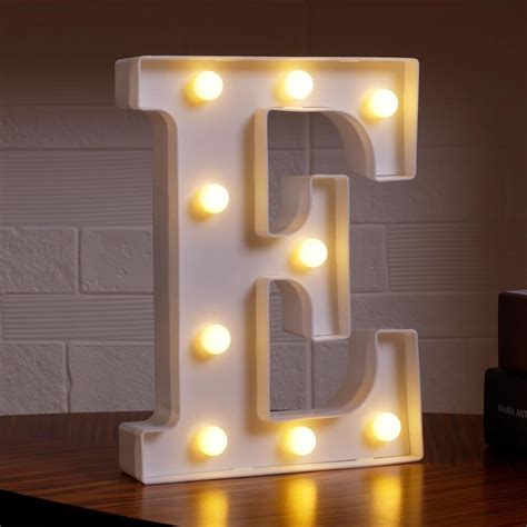 Letras Iluminadas - Letras pequeñas de marquesina LED, letras iluminadas, letras LED de 8. ...